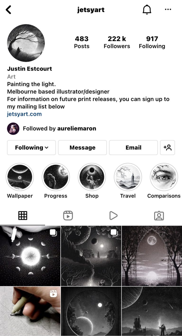 justin's insta
