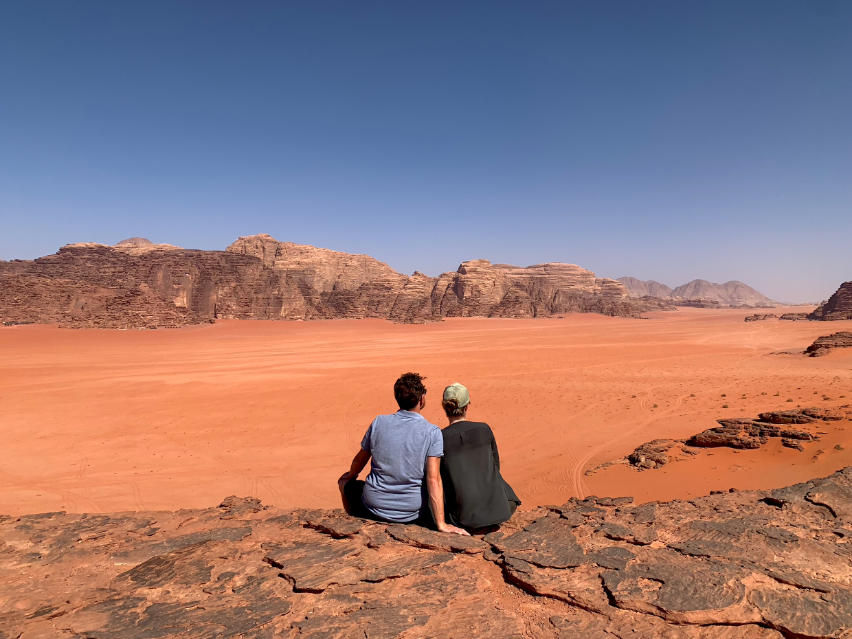 vue de la dune de sable Get Your Tour In Wadi Rum