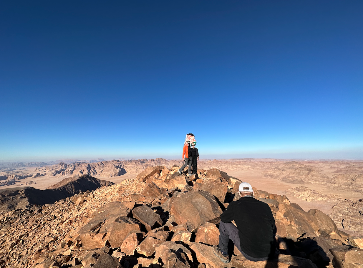 Jabal Umm Ad Dami + Overnight in Wadi Rum