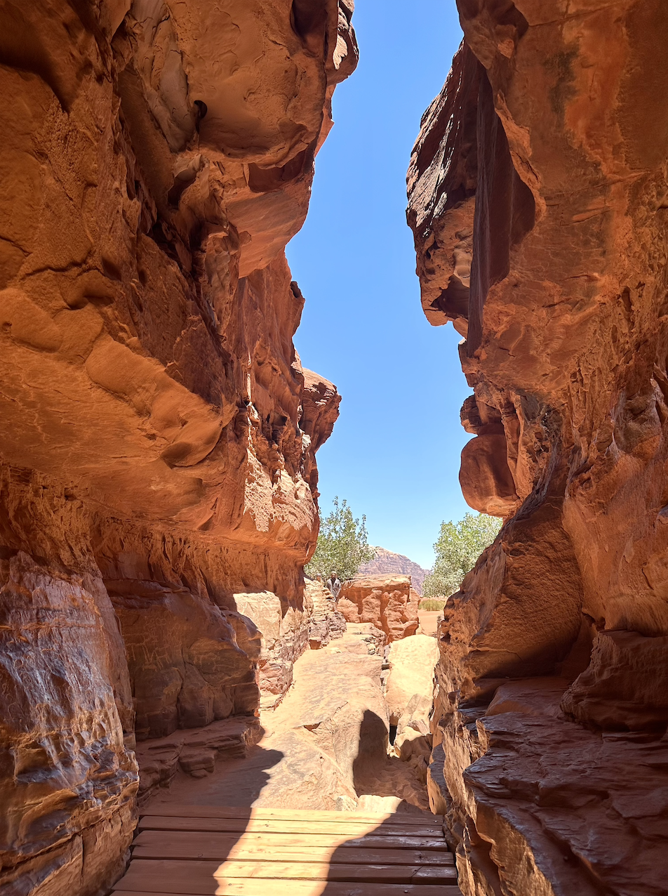 khazali Canyon Wadi Rum